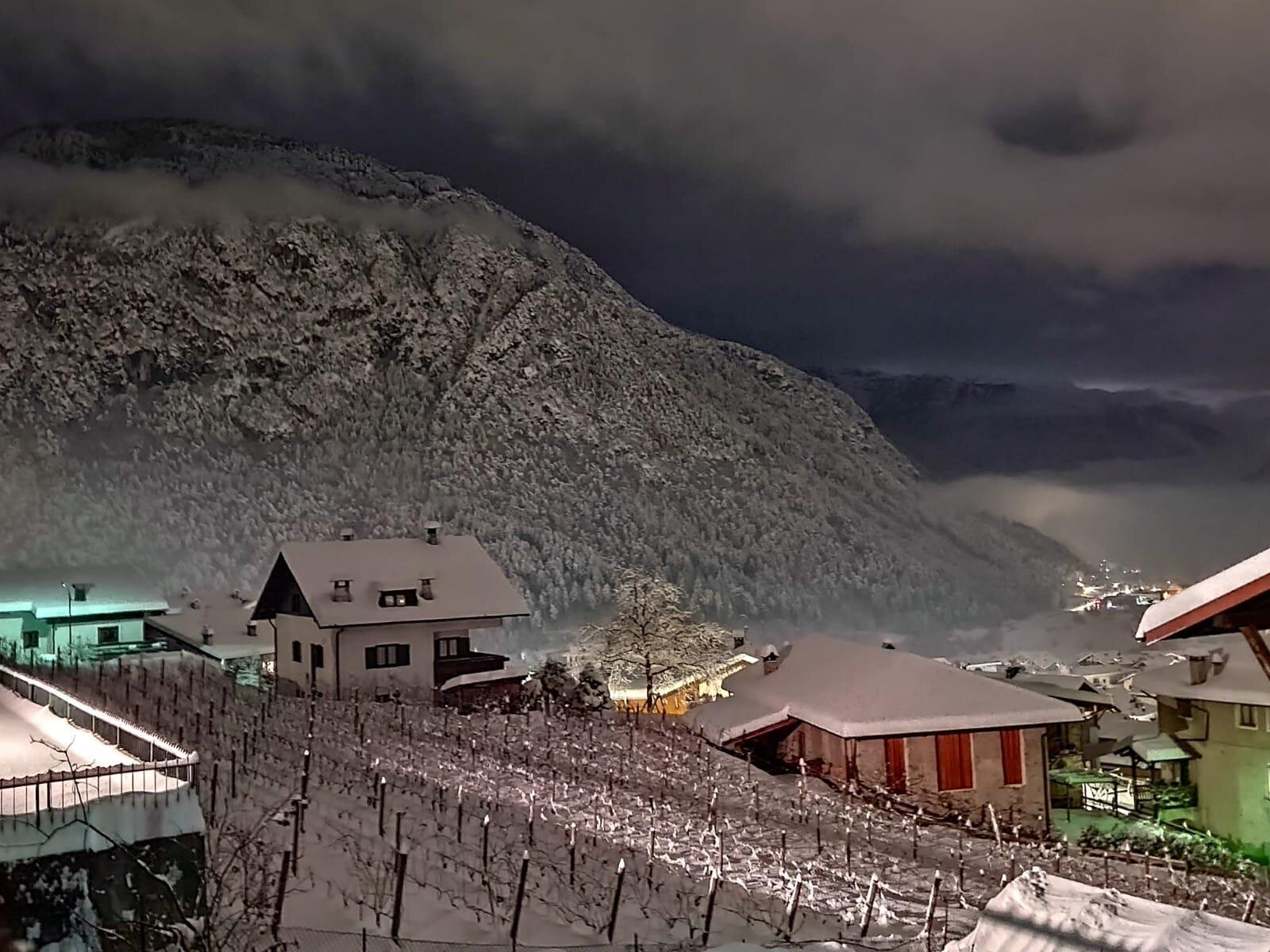 Panorama Invernale dalla casa