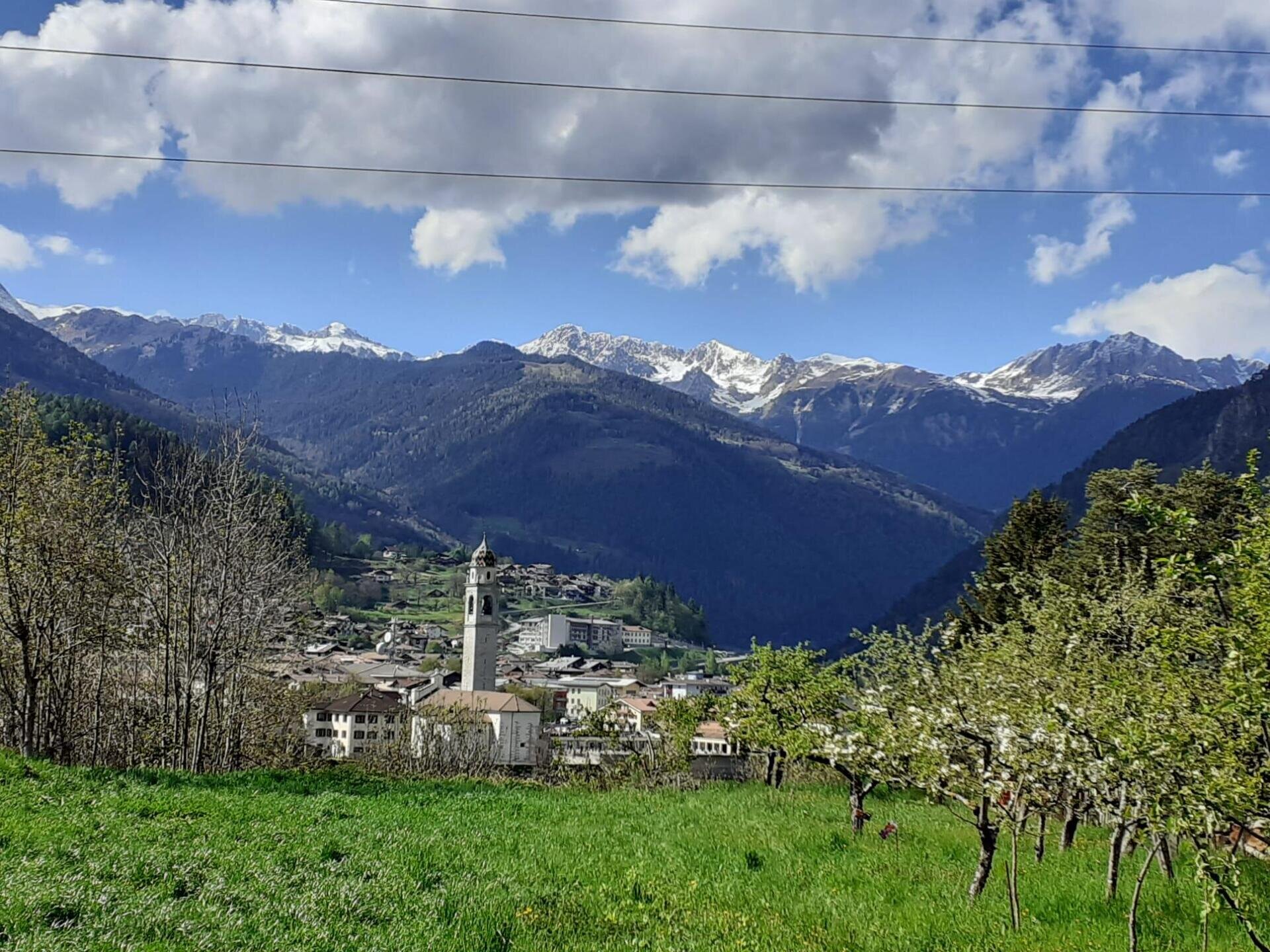 Vista di Tione da Bolbeno